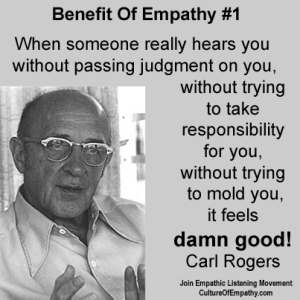 Benefit of Empathy 01 - Carl Rogers  feels damn good
